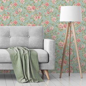 Papel de Parede Floral 002