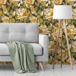 Papel de Parede Floral 014