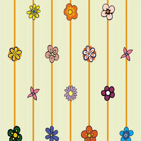 Papel de Parede Floral 015