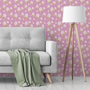 Papel de Parede Floral 016