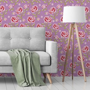 Papel de Parede Floral 017