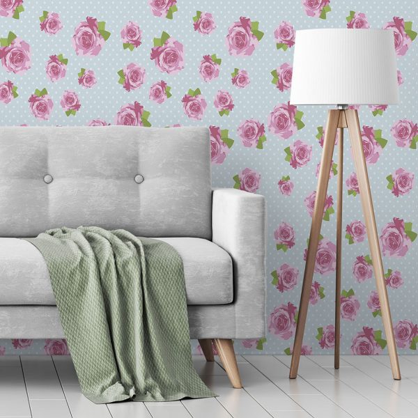 Papel de Parede Floral 018