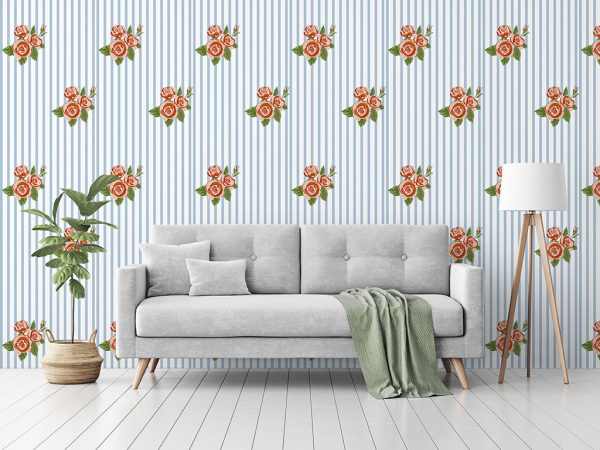 Papel de Parede Floral 020