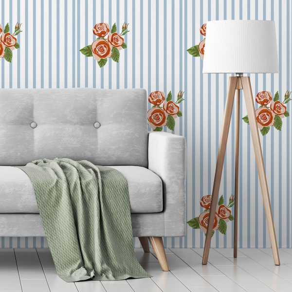 Papel de Parede Floral 020
