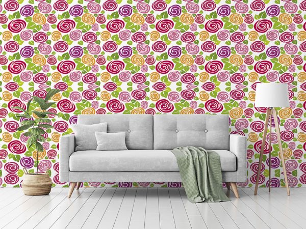 Papel de Parede Floral 022