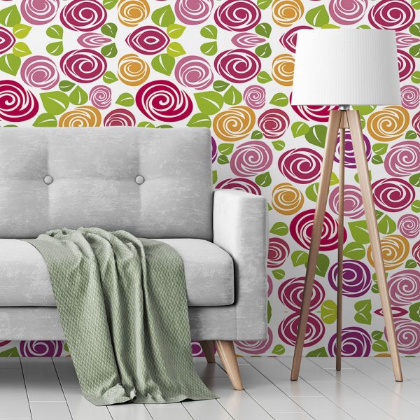Papel de Parede Floral 022
