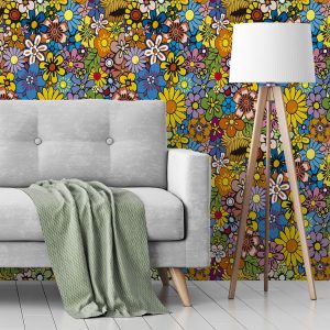 Papel de Parede Floral 023