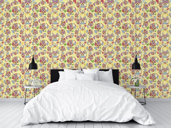 Papel de Parede Floral 024
