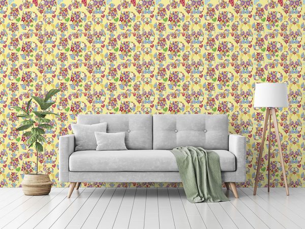 Papel de Parede Floral 024