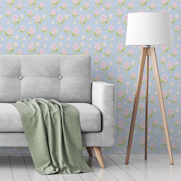 Papel de Parede Floral 028