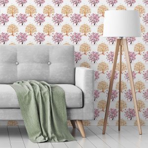 Papel de Parede Floral 029