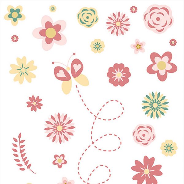 Papel de Parede Floral 035