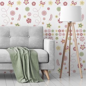 Papel de Parede Floral 035