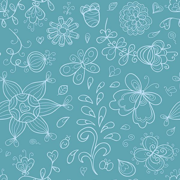 Papel de Parede Floral 037