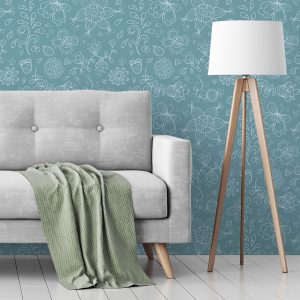 Papel de Parede Floral 037
