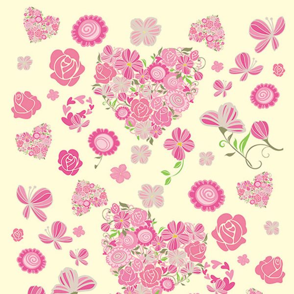 Papel de Parede Floral 042