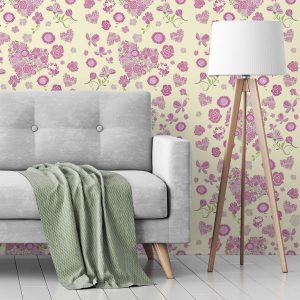 Papel de Parede Floral 042