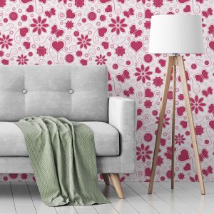 Papel de Parede Floral 043