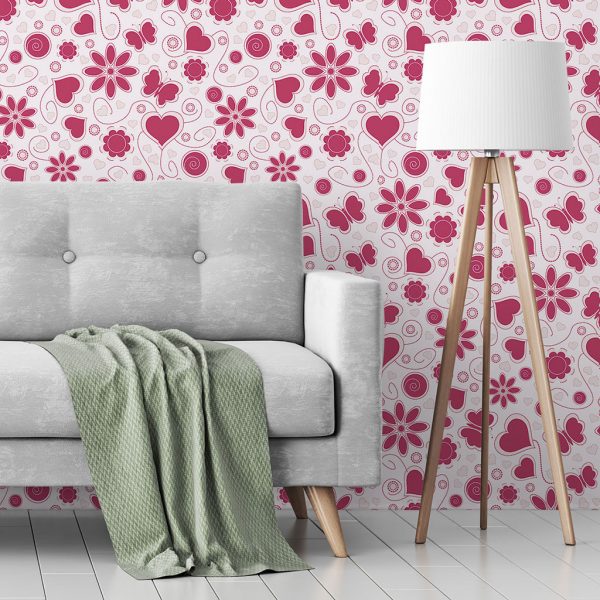 Papel de Parede Floral 043