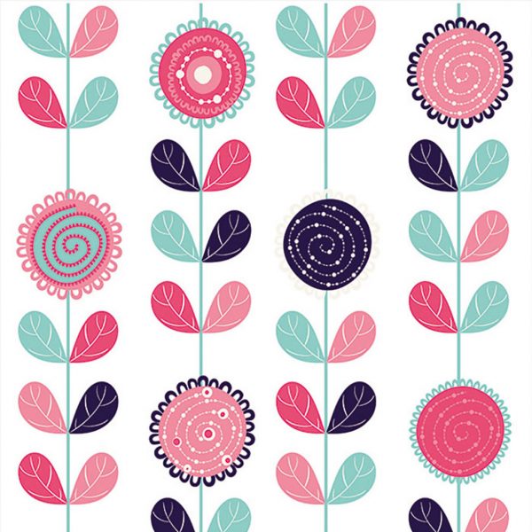 Papel de Parede Floral 044