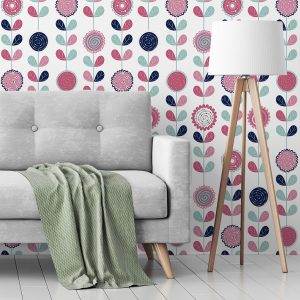 Papel de Parede Floral 044