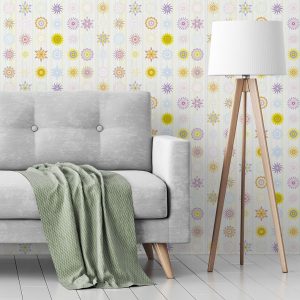 Papel de Parede Floral 047