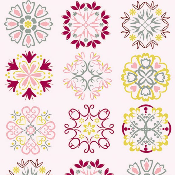 Papel de Parede Floral 048