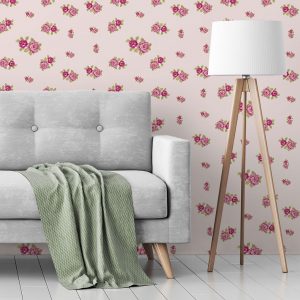 Papel de Parede Floral 054