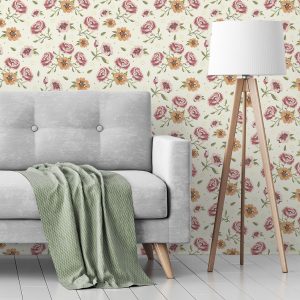 Papel de Parede Floral 060