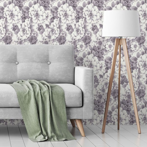 Papel de Parede Floral 068