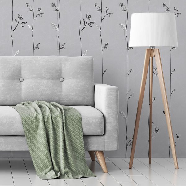 Papel de Parede Floral 077
