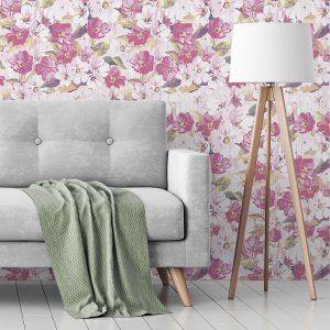 Papel de Parede Floral 078
