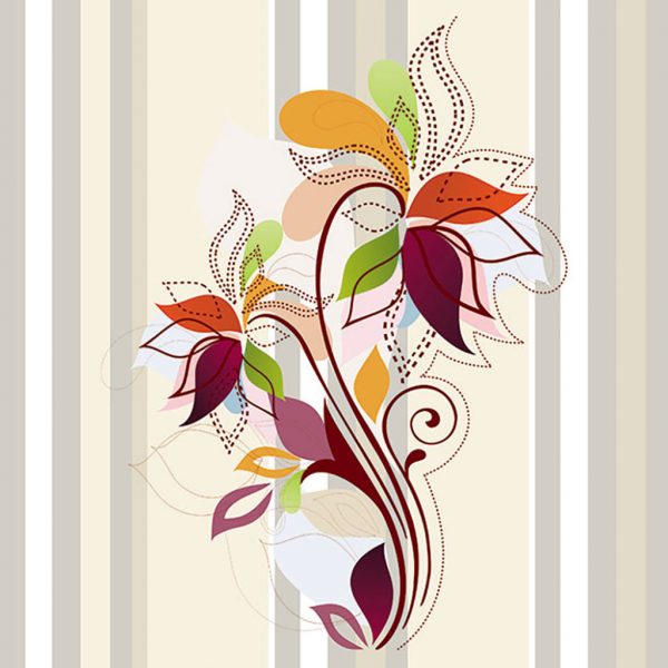 Papel de Parede Floral 082