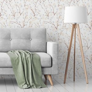 Papel de Parede Floral 084