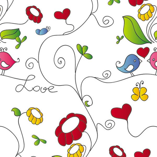 Papel de Parede Floral 087