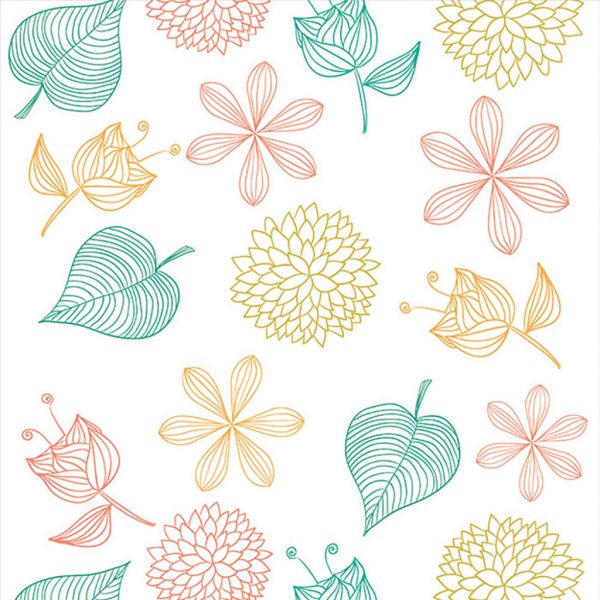 Papel de Parede Floral 088