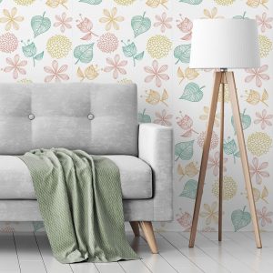 Papel de Parede Floral 088