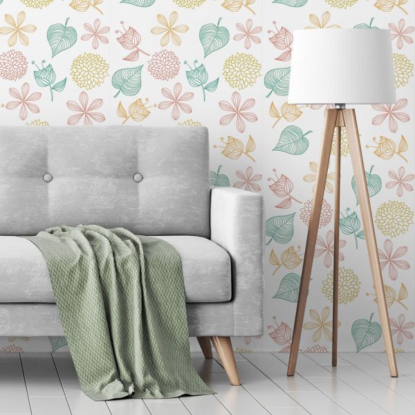 Papel de Parede Floral 088