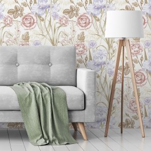 Papel de Parede Floral 111
