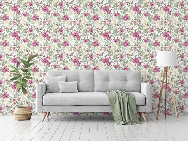 Papel de Parede Floral 121