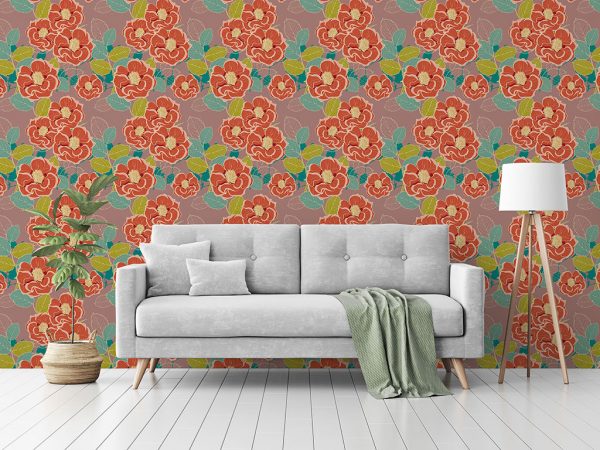 Papel de Parede Floral 125