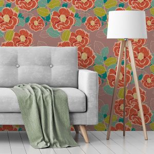 Papel de Parede Floral 125