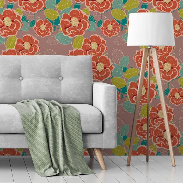Papel de Parede Floral 125