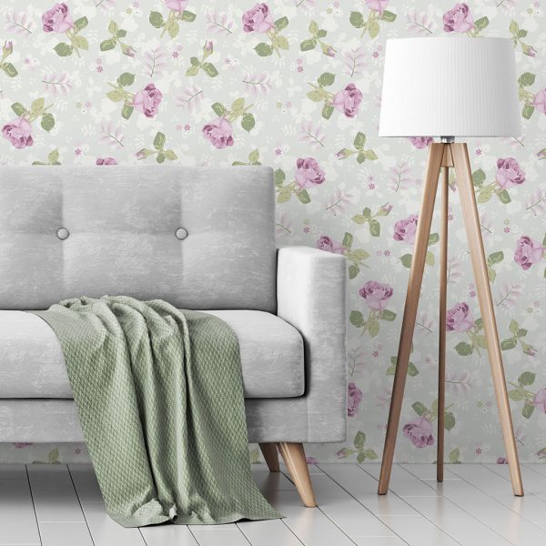 Papel de Parede Floral 128