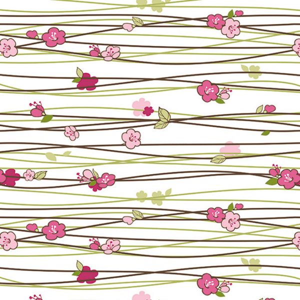 Papel de Parede Floral 134