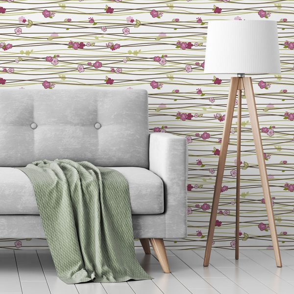 Papel de Parede Floral 134