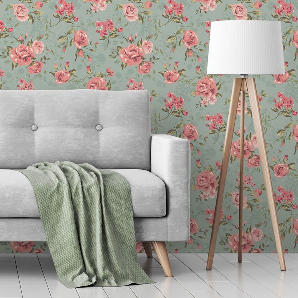 Papel de Parede Floral 135