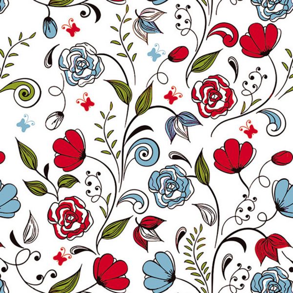 Papel de Parede Floral 163