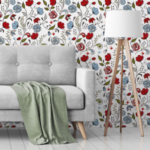 Papel de Parede Floral 163