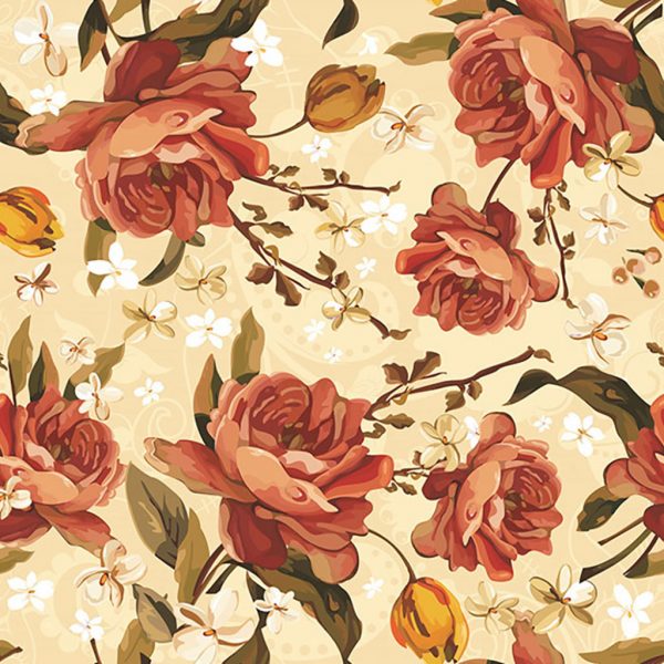 Papel de Parede Floral 220